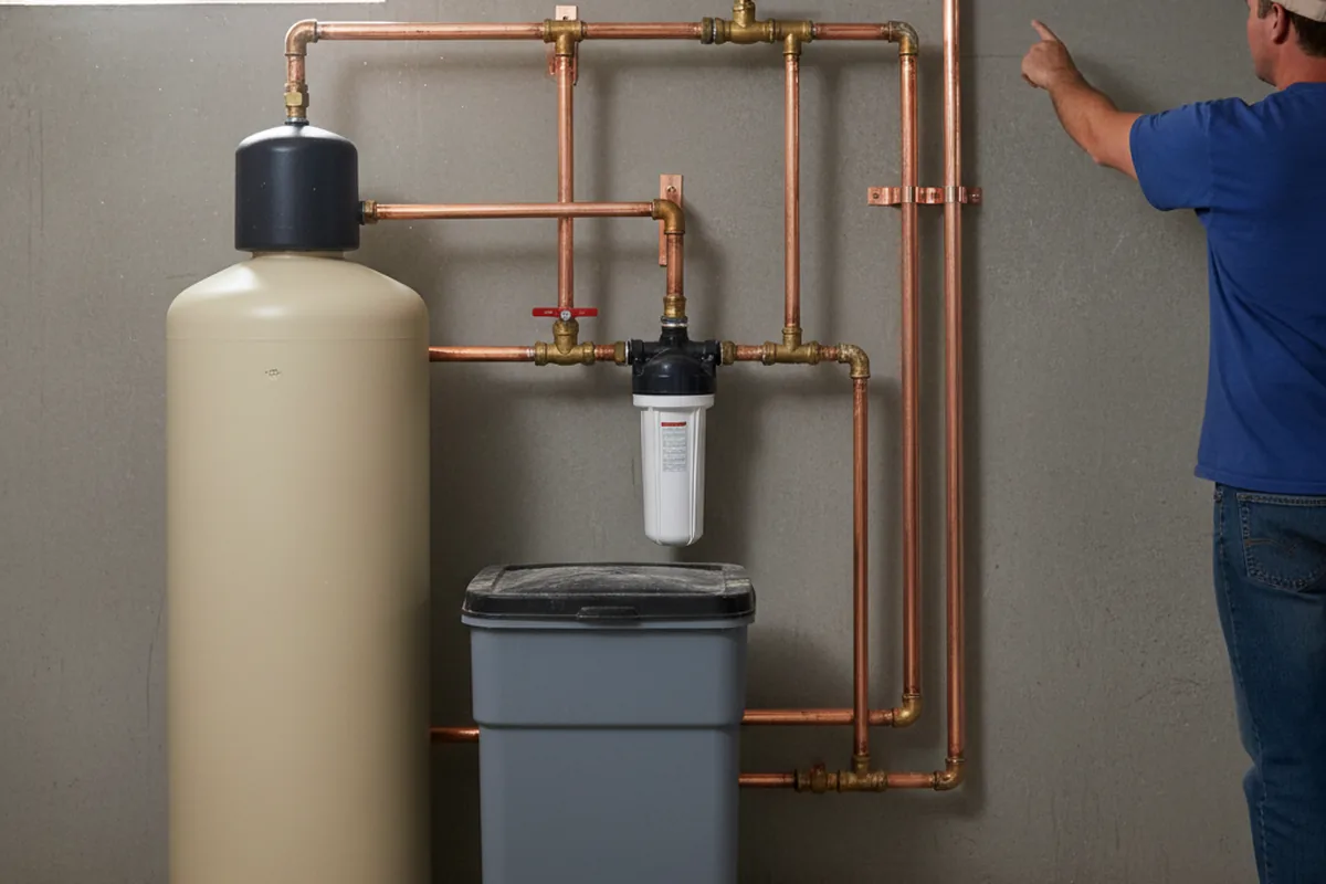 Whole-house water treatment system installed in Toutle